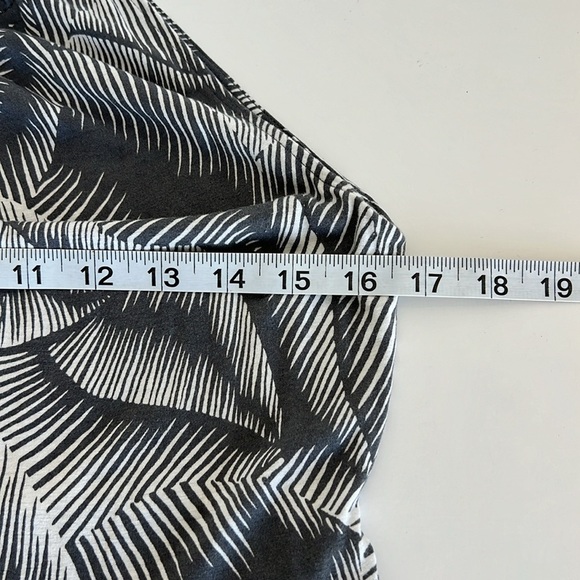 Gap Women’s Printed Paneled Maxi Dress Grey Print - Picture 10 of 12